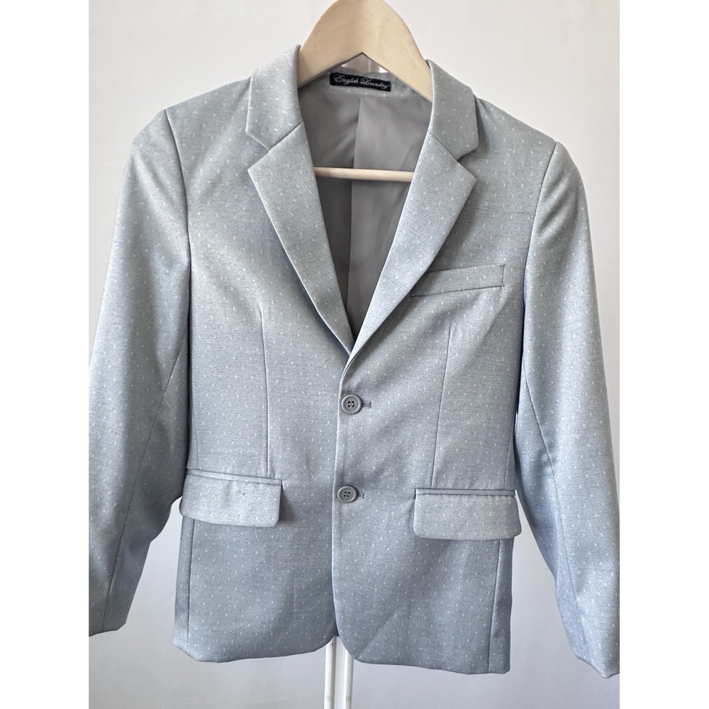 Lt. Blue English Laundry Boy's Sz: 12 Suit Jacket Blazer  Spring Easter (b54)